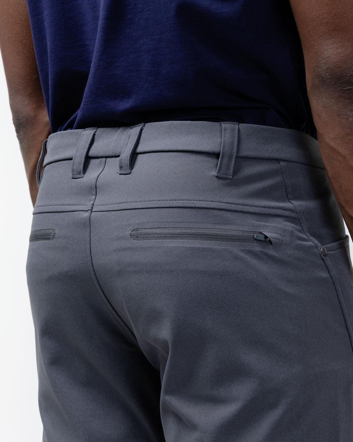 Black Crest Men's Passage Chino Stretch Water-Resistant Pants Charcoal