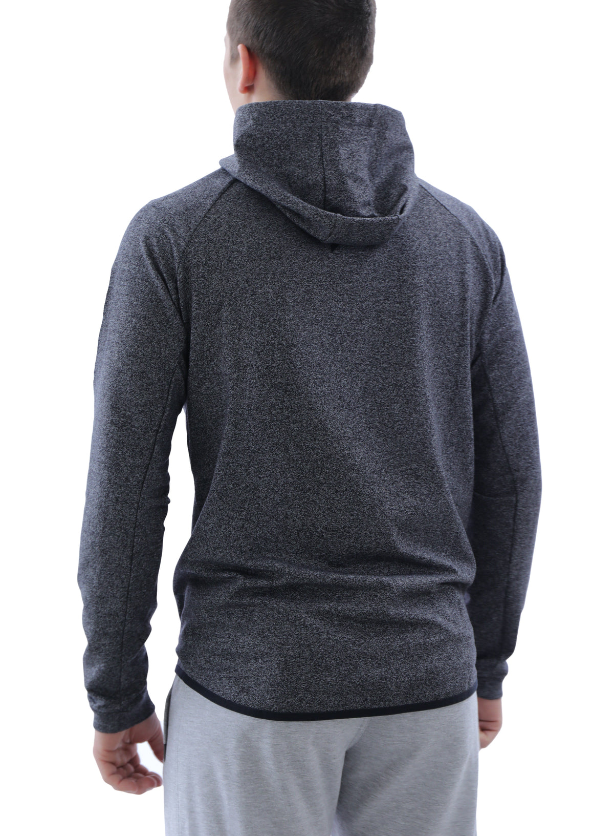 SCR Sportswear Men's All-Day Comfort Full-Zip Hooded Sweatshirt