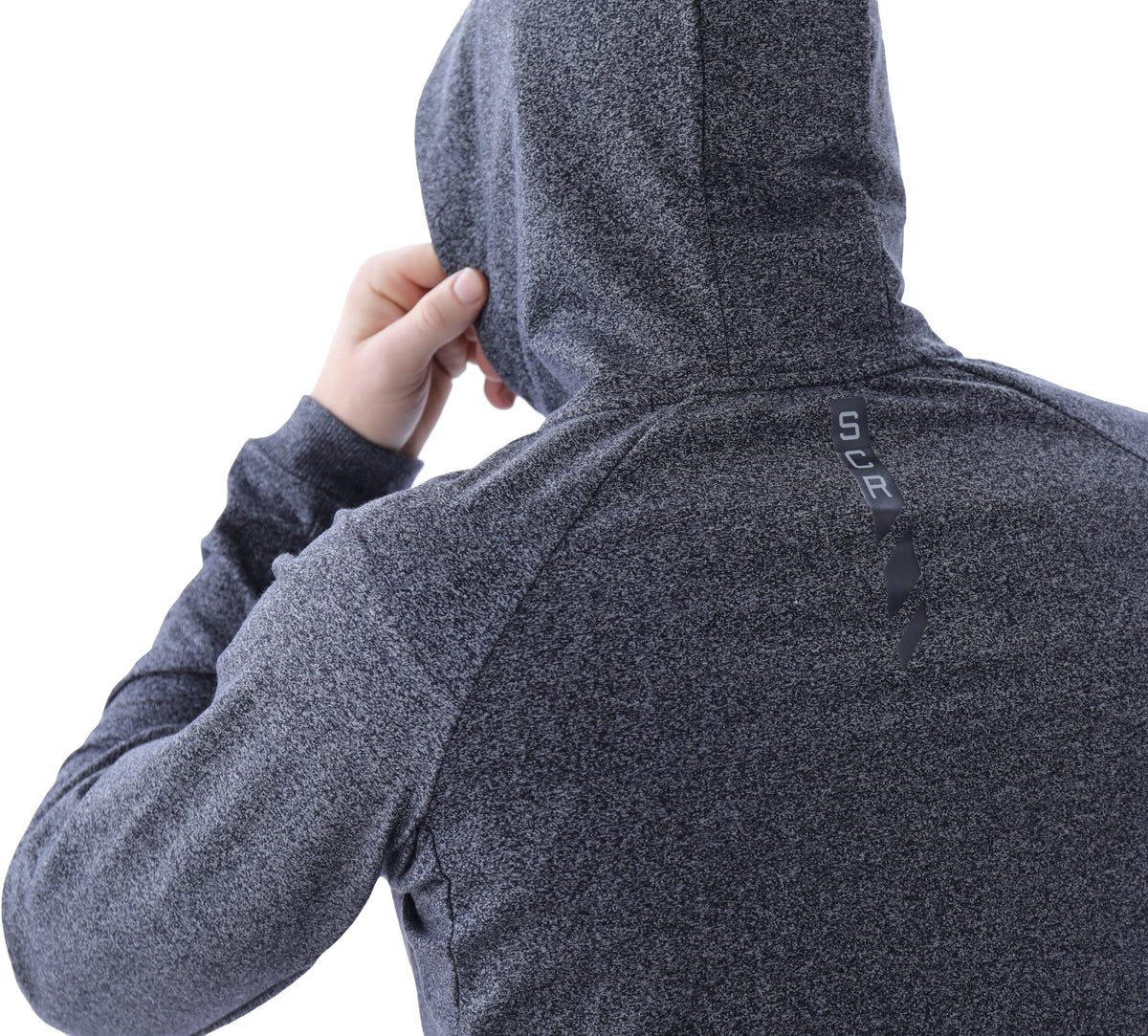 SCR Sportswear Men's All-Day Comfort Full-Zip Hooded Sweatshirt