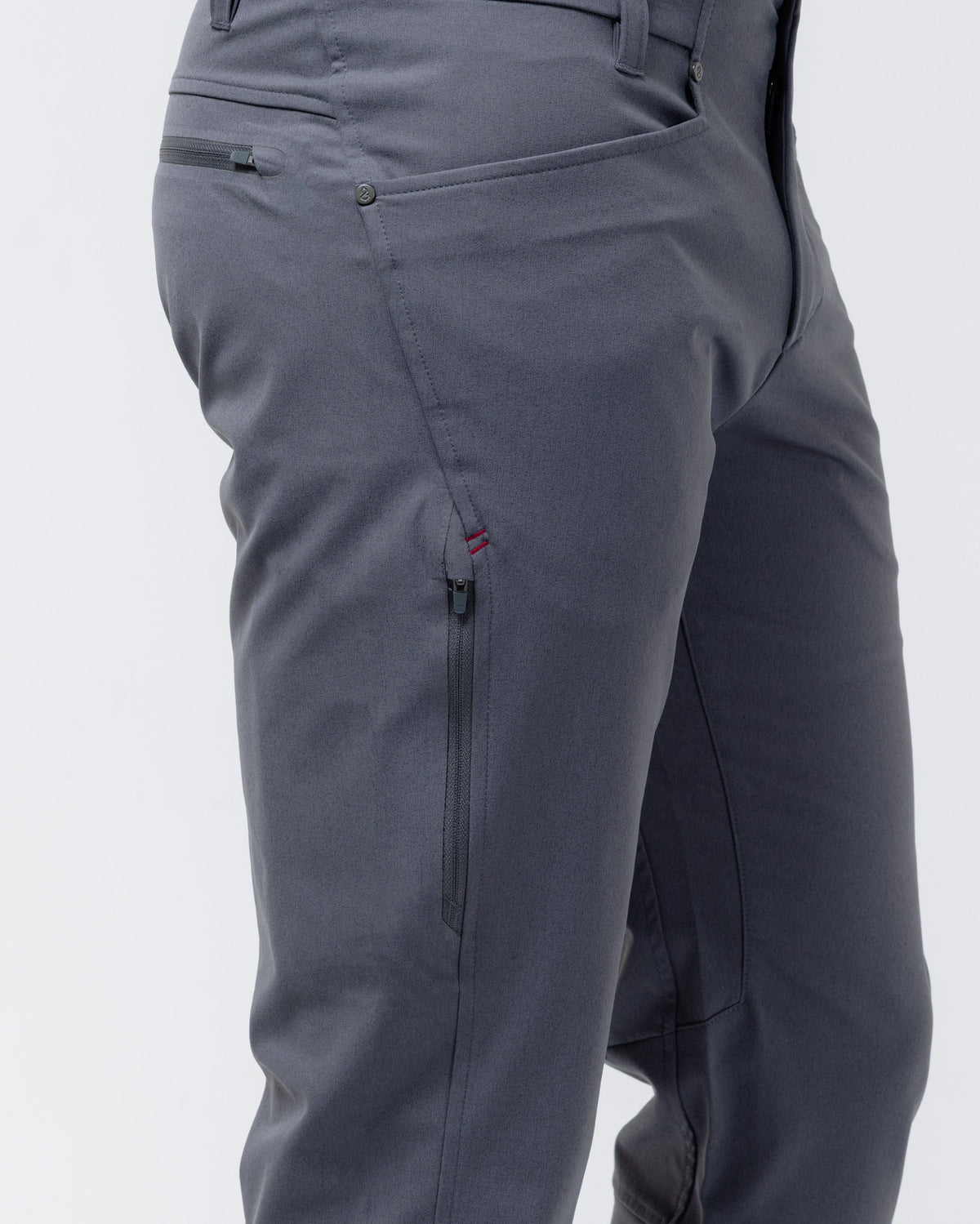 Black Crest Men's Passage Chino Stretch Water-Resistant Pants Charcoal