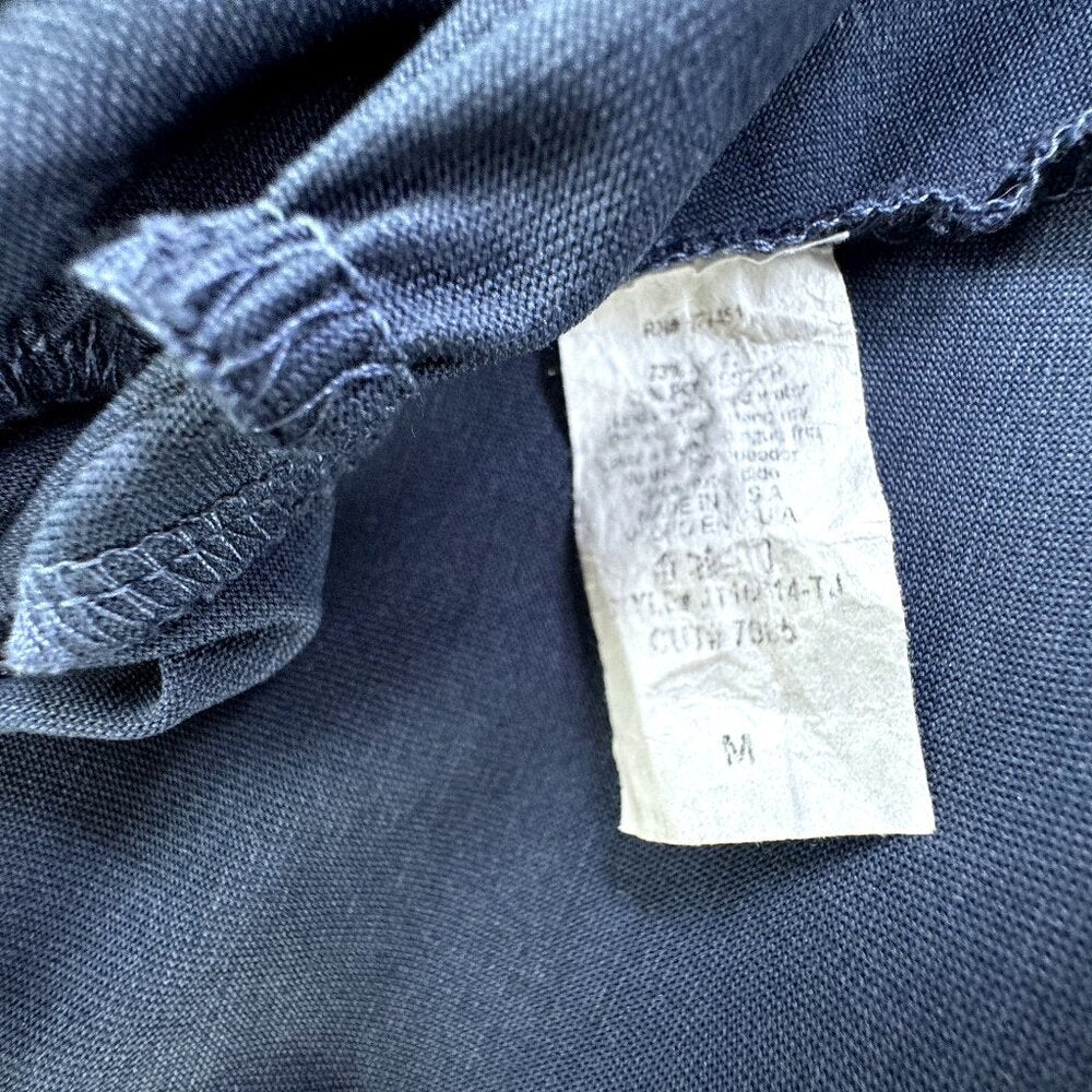 Lavender Field Blouse Women Size Medium Blue princess cut