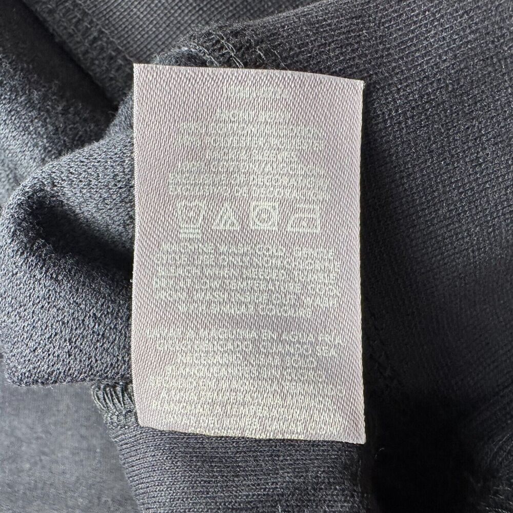 Ted Baker Men Black Sweater Sz M Pullover 1/4 Zip Long Sleeve NWT B2012