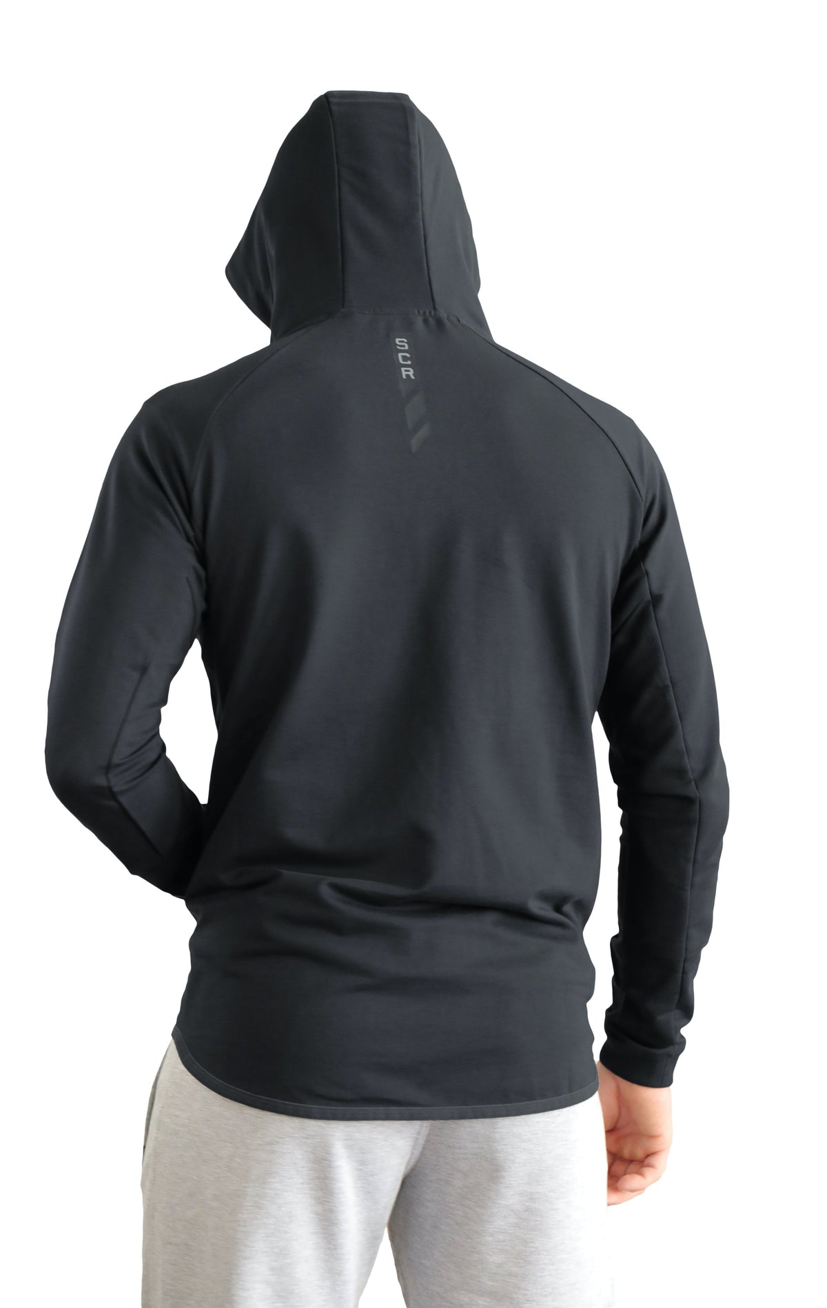 SCR Sportswear Men's All-Day Comfort Full-Zip Hooded Sweatshirt