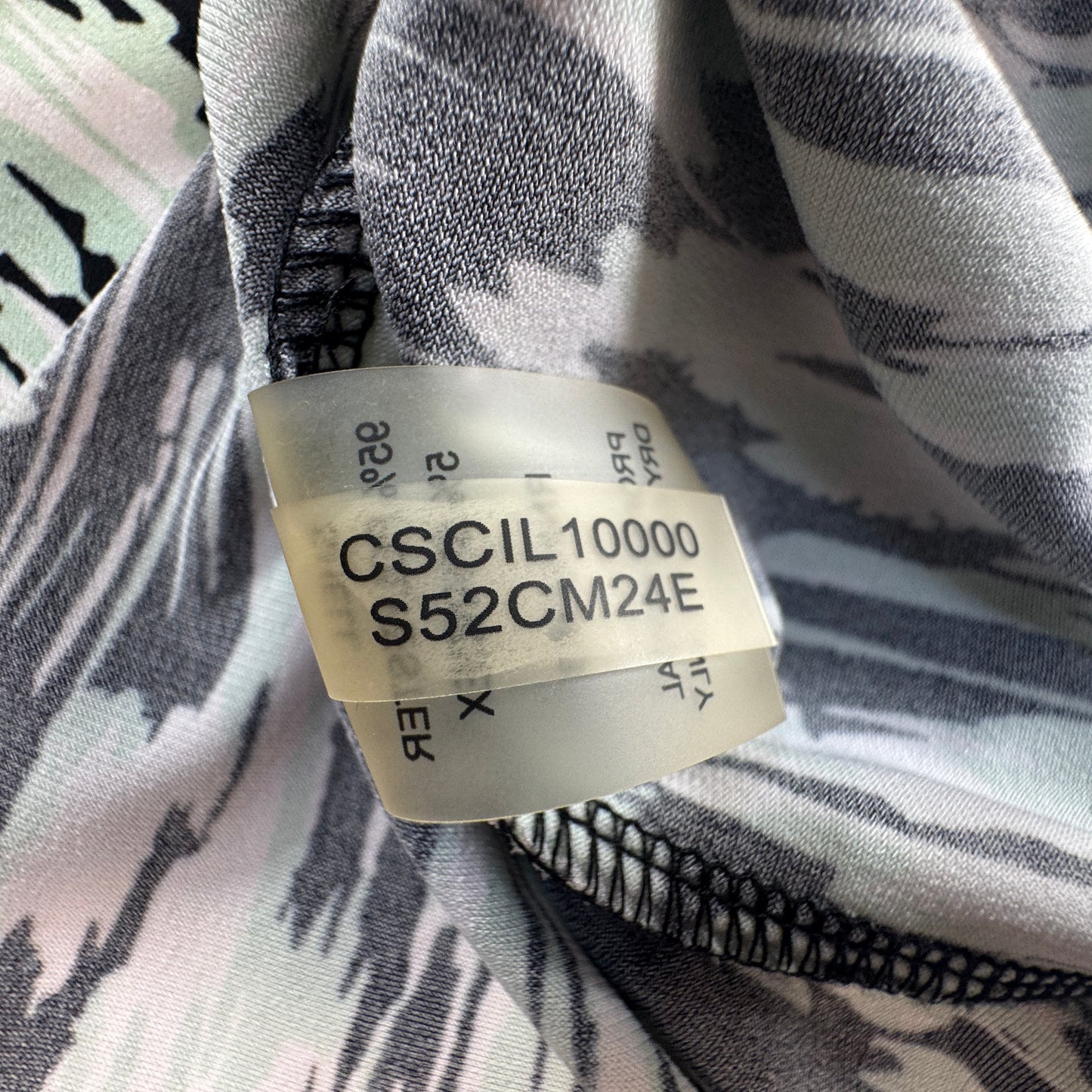Calvin Klein Women's Abstract Print Sleeveless Stretch Blouse Black Mint