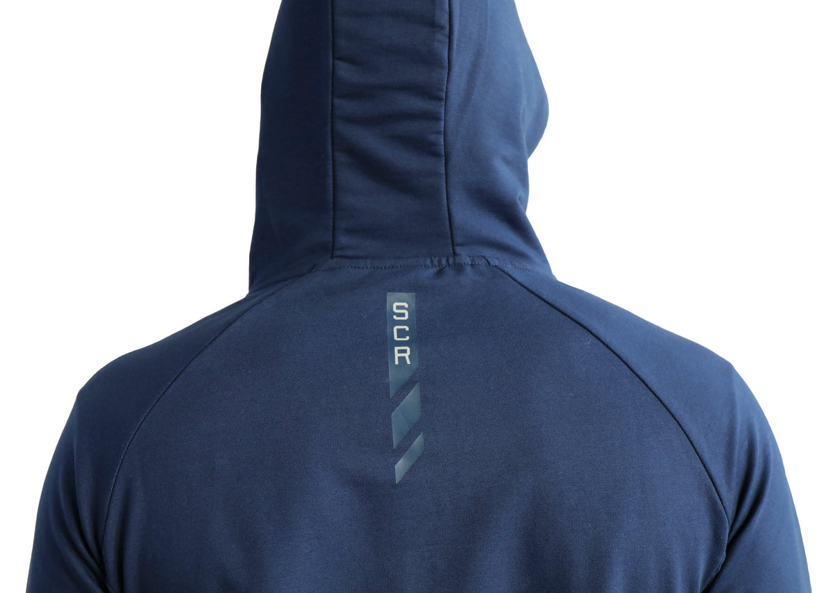 SCR Sportswear Men's All-Day Comfort Full-Zip Hooded Sweatshirt