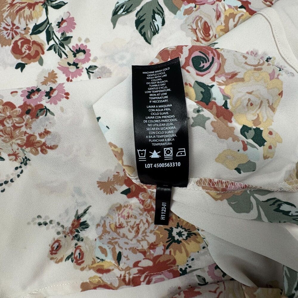 Buffalo David Bitton Women Sz M NWT Blouse Patch Pocket Back Keyhole