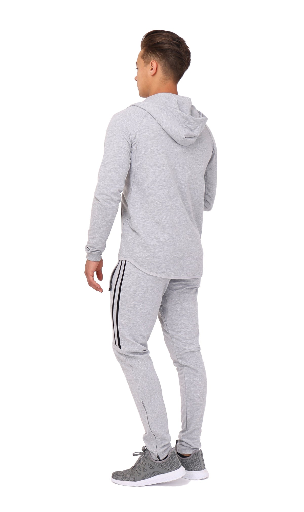 SCR Sportswear Men's All-Day Comfort Full-Zip Hooded Sweatshirt