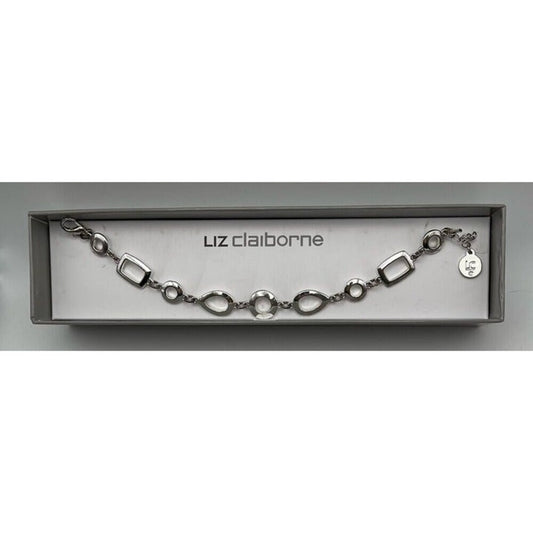 NWT Liz Claiborne Silver Bracelet