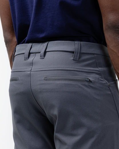 Black Crest Men's Passage Chino Stretch Water-Resistant Pants Charcoal