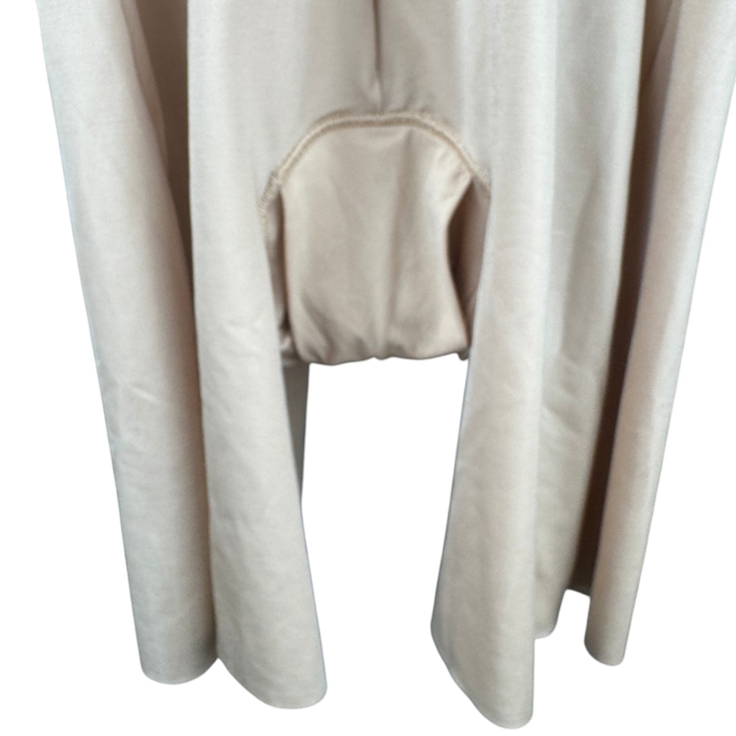 SPANX Suit Your Fancy Strapless Cupped Mid-Thigh Bodysuit Beige - Size L NWT