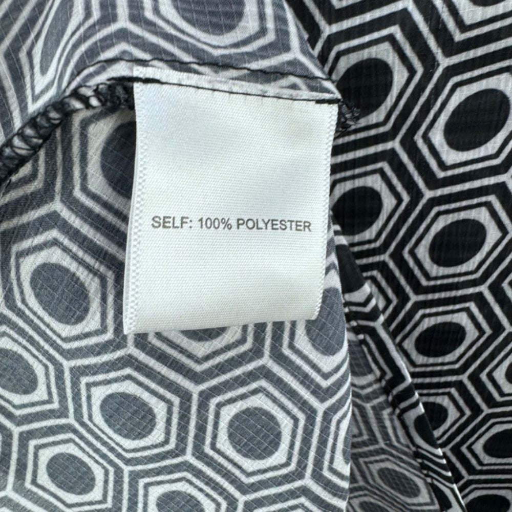 Rose & Olive Top Women Sz M Sleeveless Black and white Scoop Neck