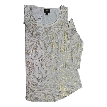 JM Collection Women Top Sz XS Scoop Neck Cold Shoulder Long Sleeve