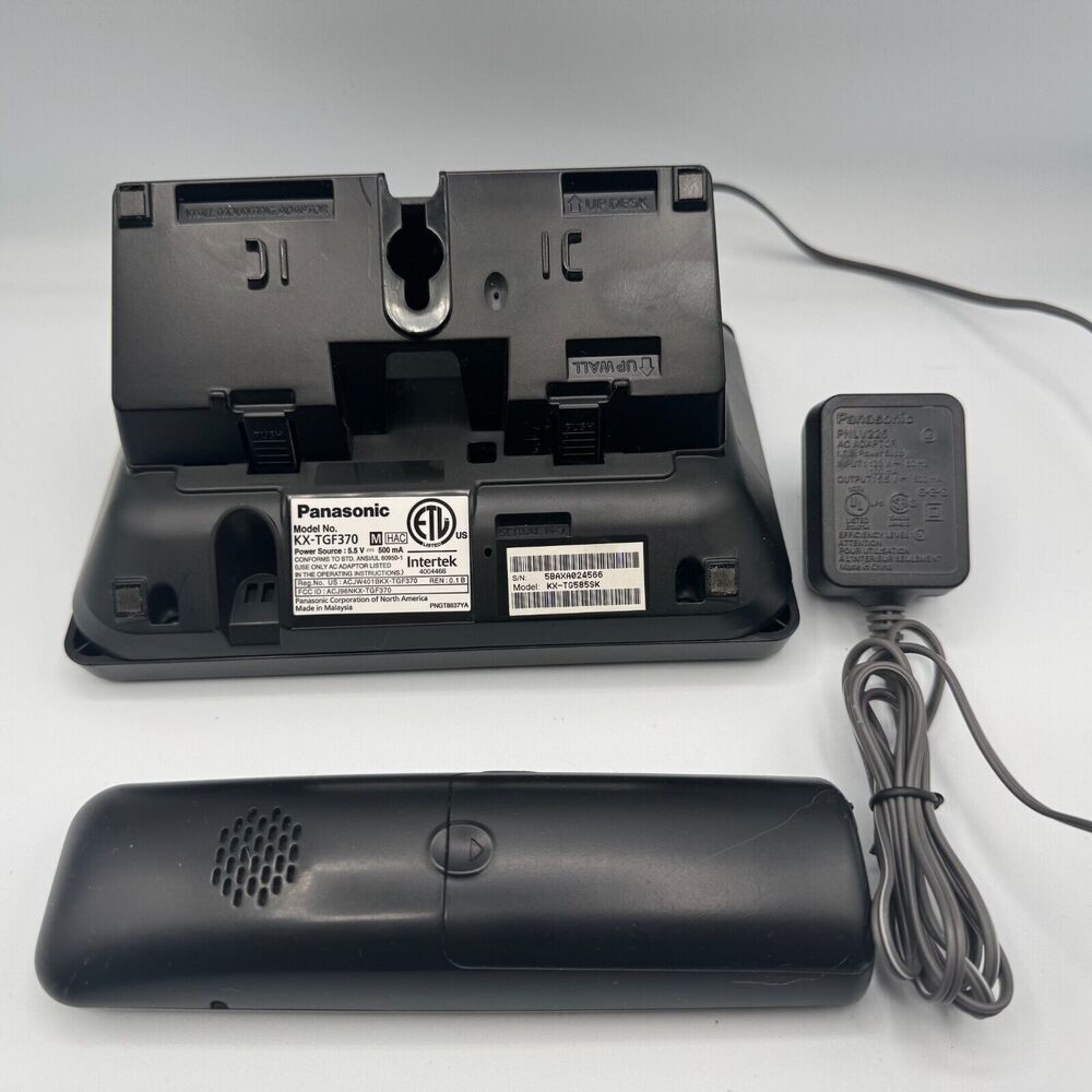 Panasonic KXTGF370M KX-TG585S Landline Telephone Answering Machine Bluetooth