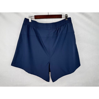 Pacific Trail Woman's Shorts Sz XXL Blue 3  Pockets Elastic Waist