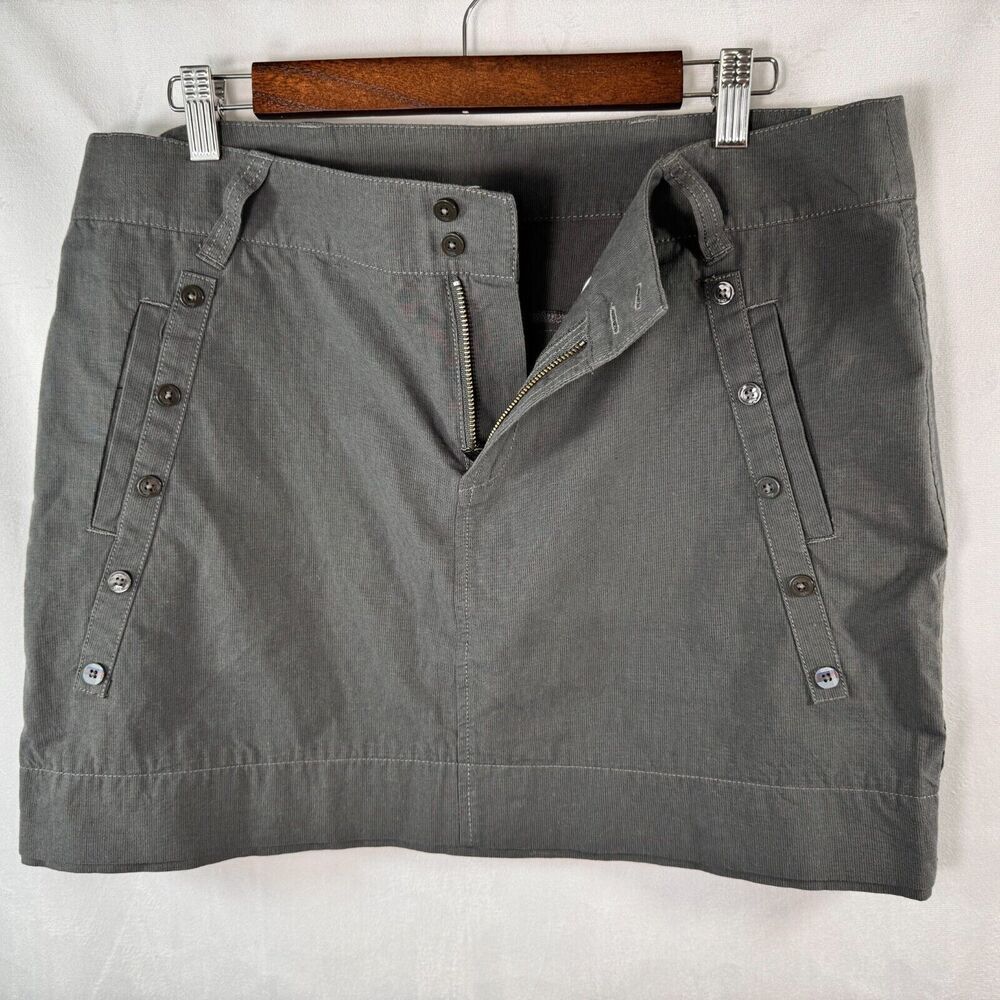 ORAGE Skiwear Casual Cotton Skirt Size 11/12 Dark Gray