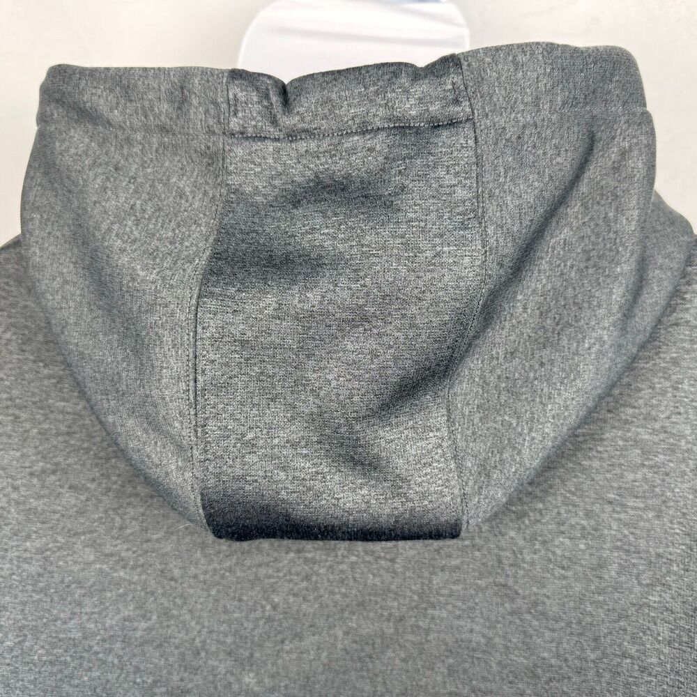 Under Armour Storm Men Hoodie Sz M Charcoal Sweatshirt Fleece Long Sleeve