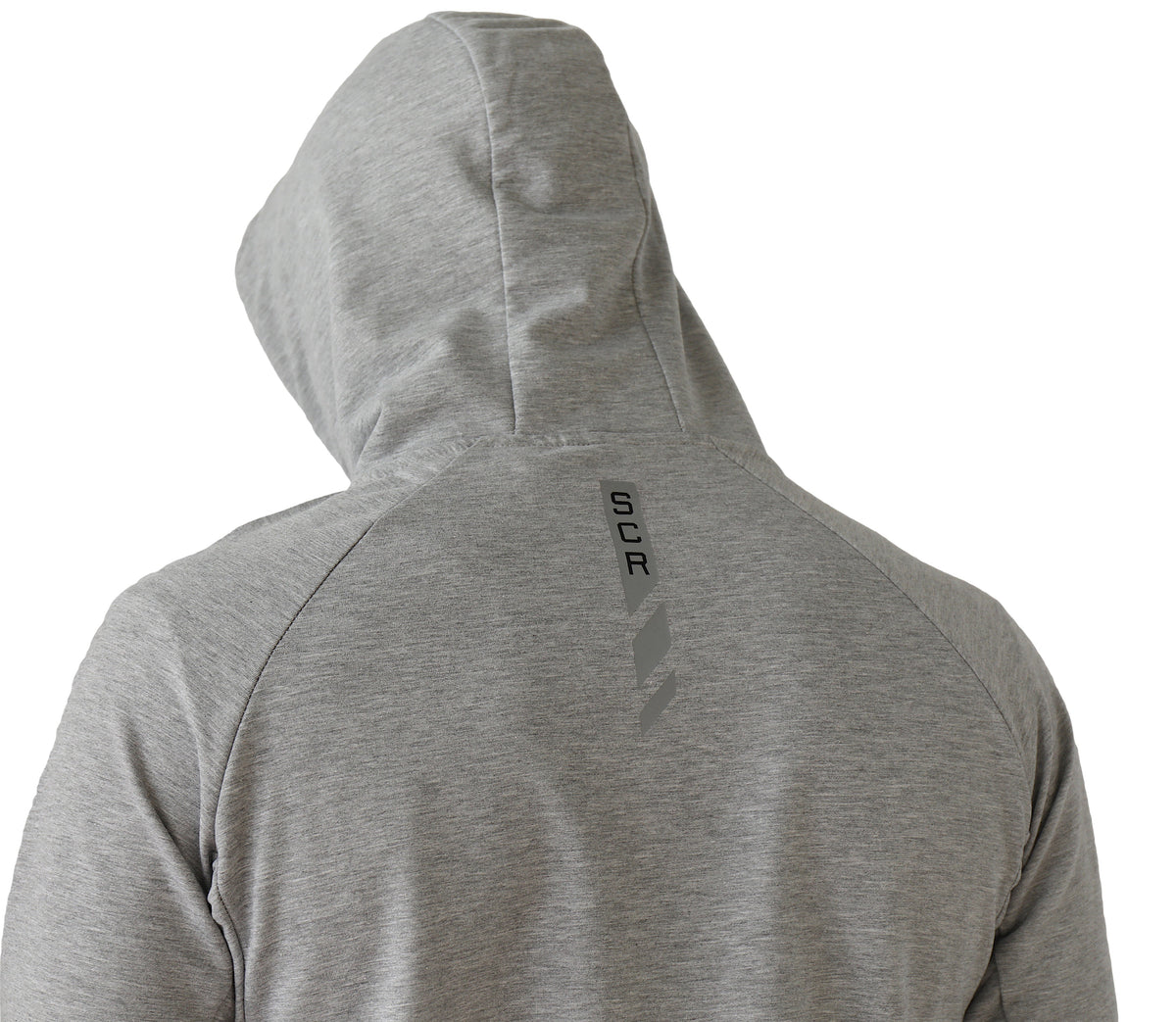 SCR Sportswear Men's All-Day Comfort Full-Zip Hooded Sweatshirt