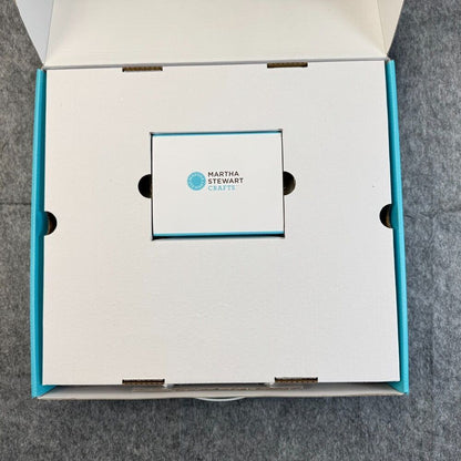 Martha Stewart Crafts LED Light Table Trimmer Station 12” Square Glass NEW M2019