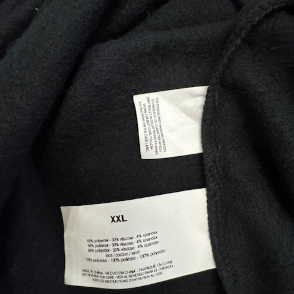 Gloria Vanderbilt Women Size XXL Black Sweater Lace Detail NWT