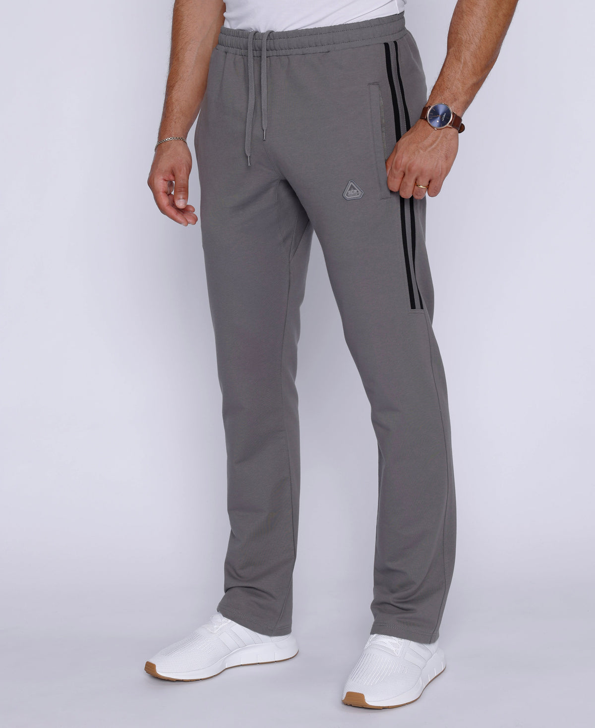SCR Sportswear Men's Ultimate Flex Straight-Leg Athletic Sweatpants