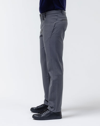Black Crest Men's Passage Chino Stretch Water-Resistant Pants Charcoal