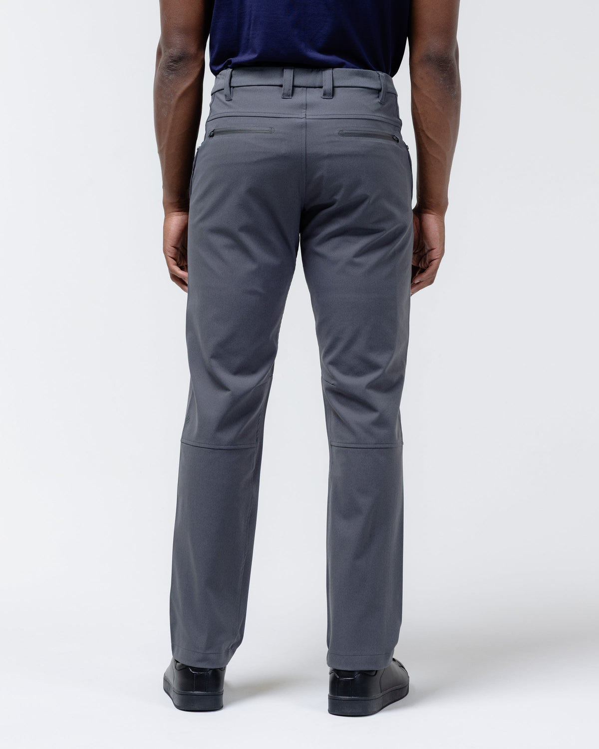 Black Crest Men's Passage Chino Stretch Water-Resistant Pants Charcoal