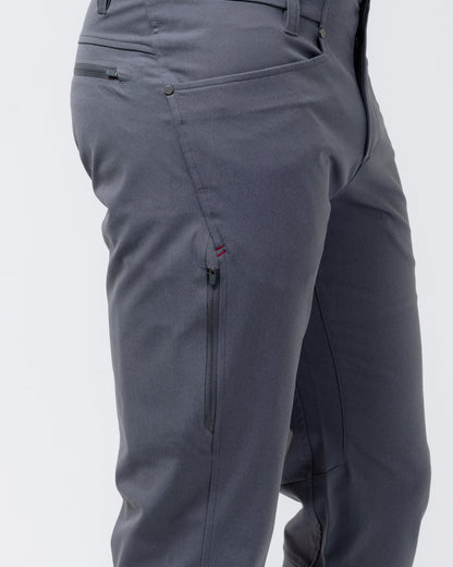 Black Crest Men's Passage Chino Stretch Water-Resistant Pants Charcoal