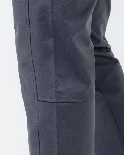 Black Crest Men's Passage Chino Stretch Water-Resistant Pants Charcoal