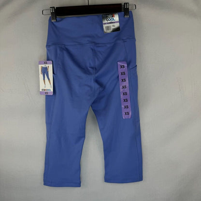 32 Degrees Cool Women Sz XS Soft Active Capri Legging Pants, Lolite Purple