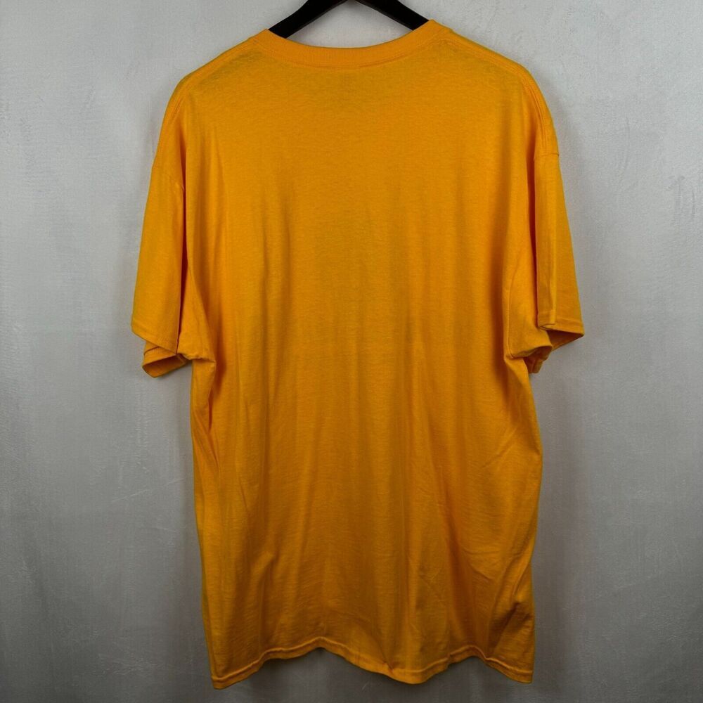 Gildan Golden State Warriors Property Of Yellow Shirt Men Sz XL Short Sleeve