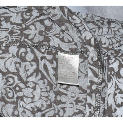 Aventura women's top taupe pullover long sleeve - Size M