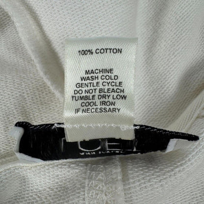 Ann Taylor Loft Jacket Women's Sz S Ivory  Zippered Hoodie Long Sleeves Pocket