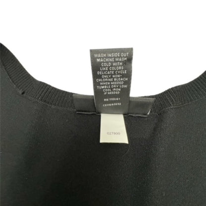 Lane Bryant Women’s Plus Size 18/20 Black V-Neck Lightweight Sweater Long Sleeve