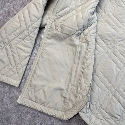Voyager Ladies XXL LtGreen Quilted Jacket Water Resistant Lightweight NWT B2068