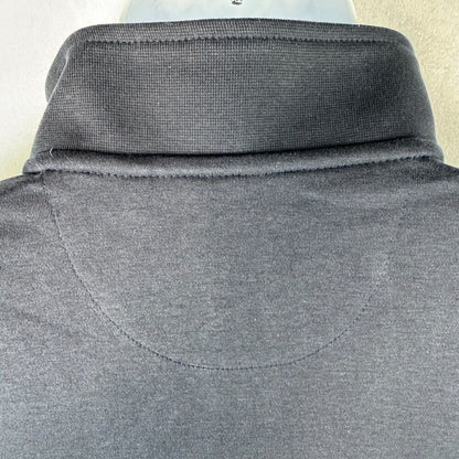 Ted Baker Men Navy Sweater Sz M Pullover 1/4 Zip Long Sleeve NWT B2011