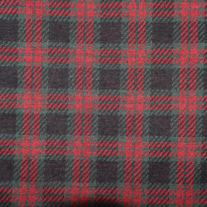 BHS Women’s Pencil Skirt Size 10 Red Green Black Plaid Check