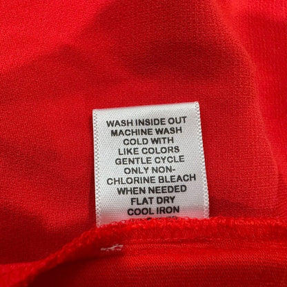 Elle Women Blouse Sz M Round Neck Front Pleated Sleeveless Keyhole Closure