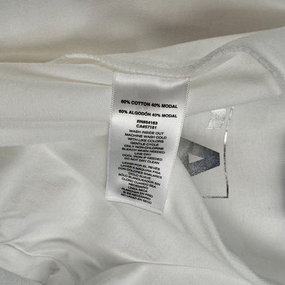 Nautica Jeans Sz L NWT White Short Sleeve Women's Shirt Sparkling