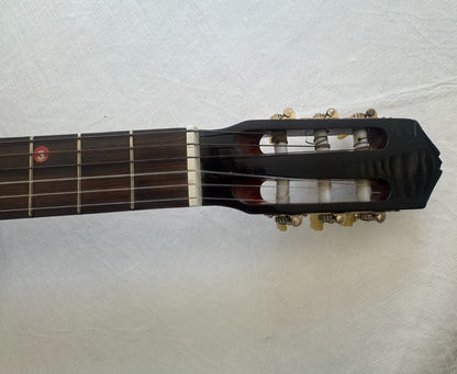 Vintage Carlos Model 236 acoustic classical guitar made in Korea, no case.