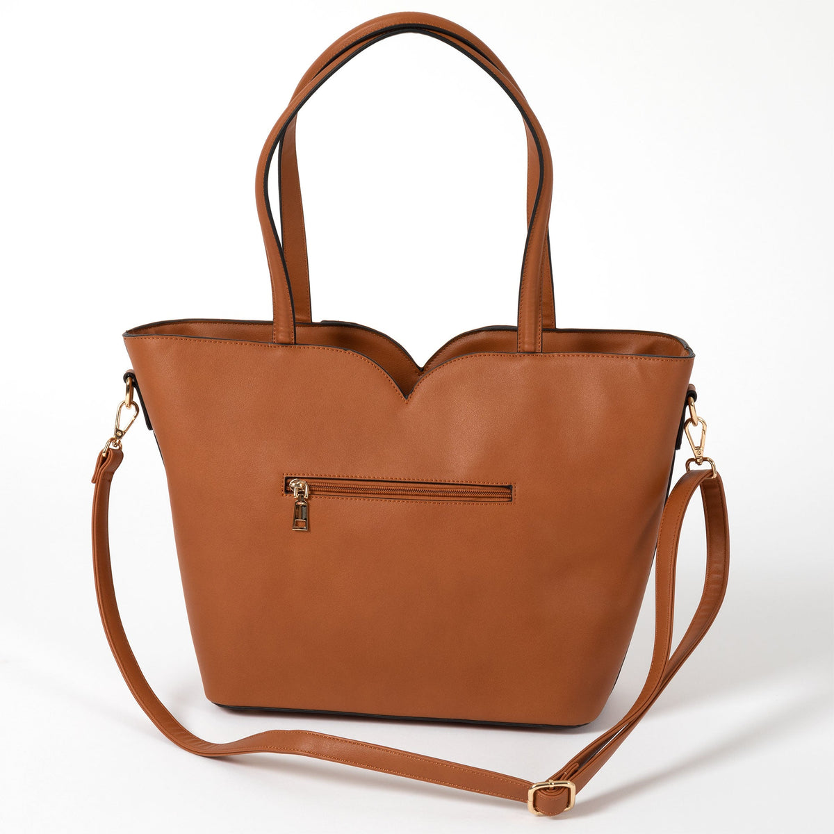GreaterGood Bow & Hearts Paw Print Faux Leather Handbag