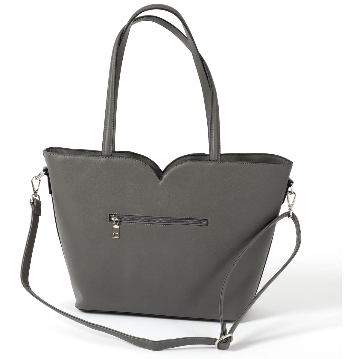 GreaterGood Bow & Hearts Paw Print Faux Leather Handbag