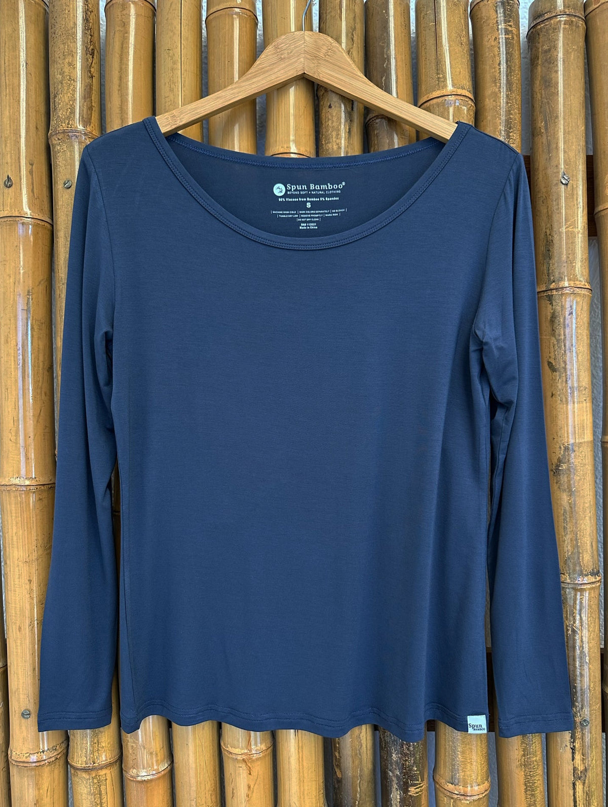 Spun Bamboo Women's Bamboo Long Sleeve Lounge Top