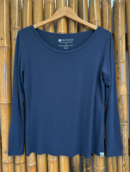 Spun Bamboo Women's Bamboo Long Sleeve Lounge Top