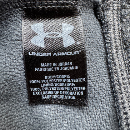 Under Armour Storm Men Hoodie Sz M Charcoal Sweatshirt Fleece Long Sleeve
