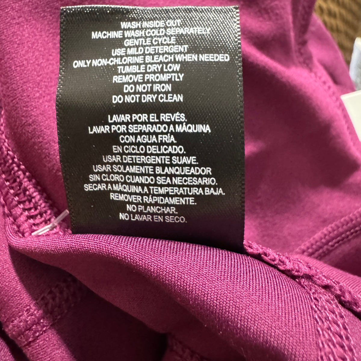 32 Degrees Cool Women Sz XS Soft Active Capri Legging Pants Plum Caspia