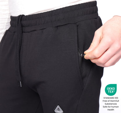 SCR Sportswear Men's Classic Athleisure Tapered Sweatpants Tall Fit