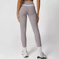 ContourFlex Two-Tone High-Waisted Leggings with Pockets