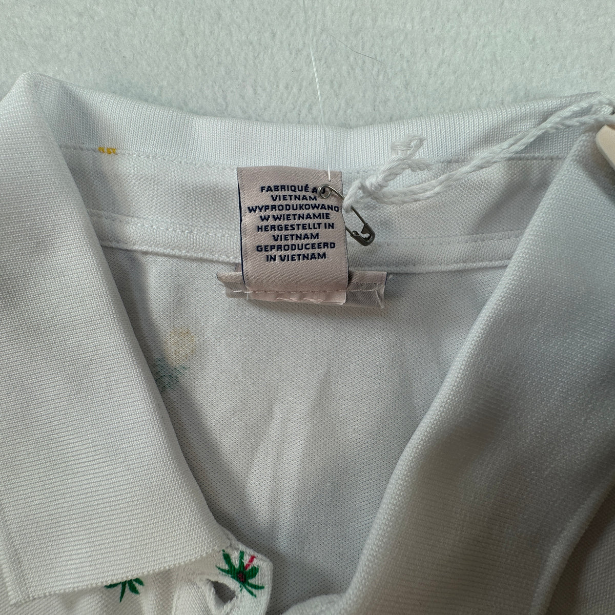 Tommy Bahama NWT Women's Everyday Active Tropical Print Sleeveless Polo White Size MNWT Tommy Bahama Women's Everyday Active Tropical Print Sleeveless Polo White Size M