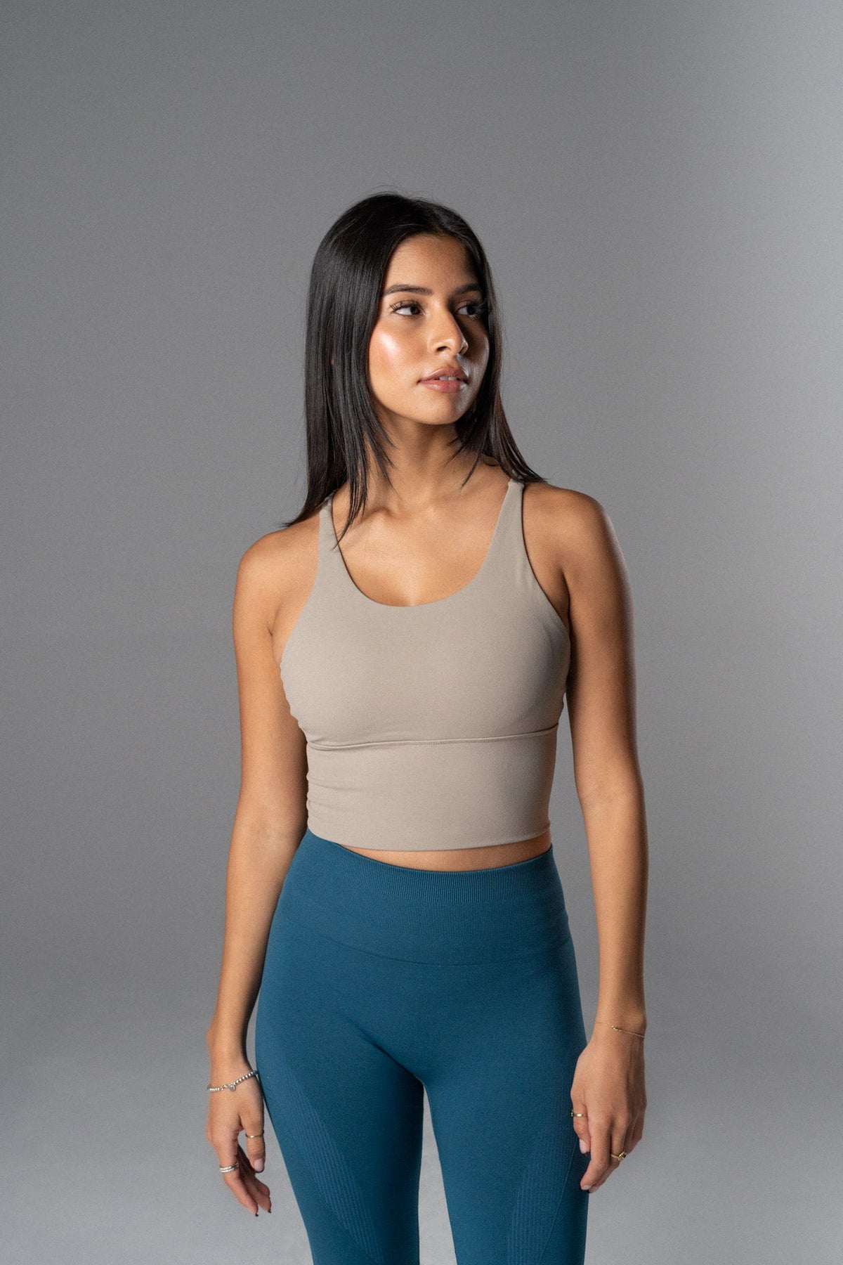 Alyth Active Women's Rebellious Strappy Back Crop Sports Bra