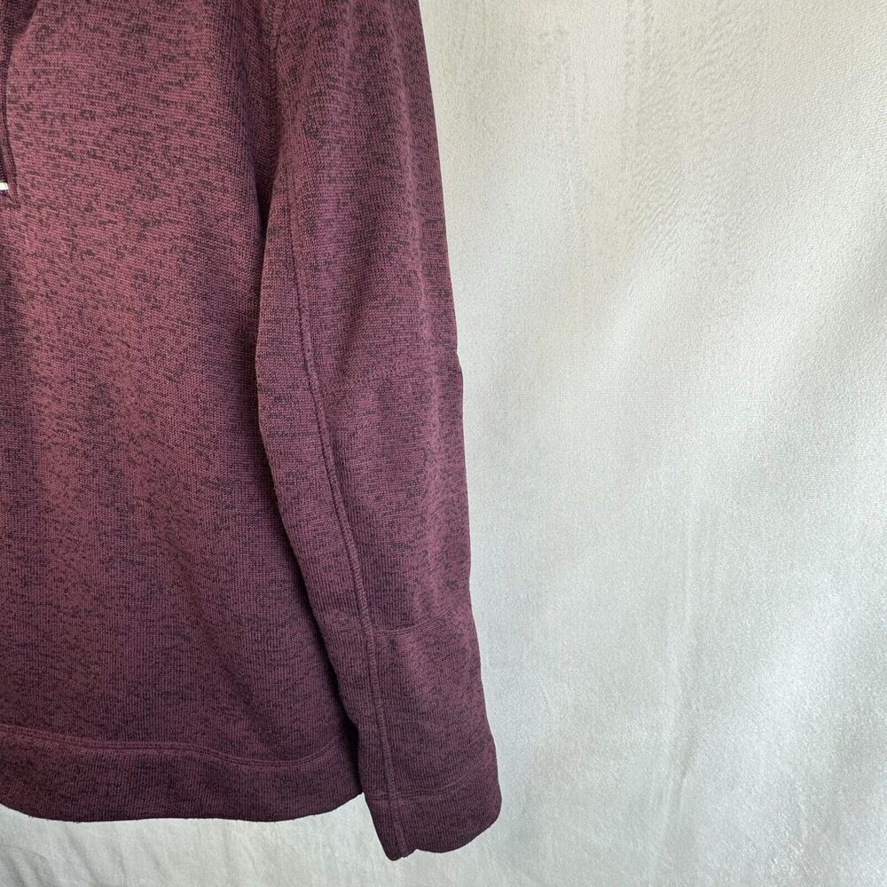 Victory Rugged Wear Men Sz M Pullover Knit Sweater Fleece 1/4 Zip Long Sleeve